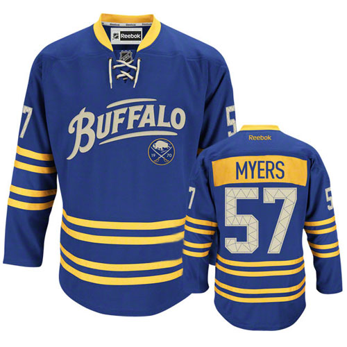 Excellent design Buffalo Sabres 57 Tyler Myers Light Blue 40th NHL Hockey Jersey with good quality control
